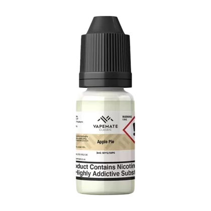 Vapemate Classic Apple Pie 10ml - 0mg (Discontinued) - Ecigwizard