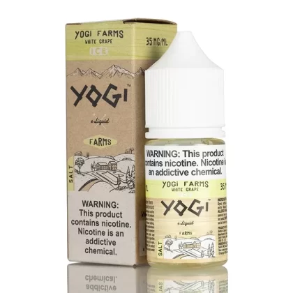White Grape on ICE – Yogi Farms SALTS – 30mL