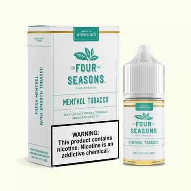 Menthol Tobacco Four Seasons Salts 30mL