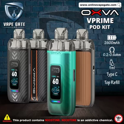Oxva - VPrime Pod Kit 2600mAh - Blue Leather