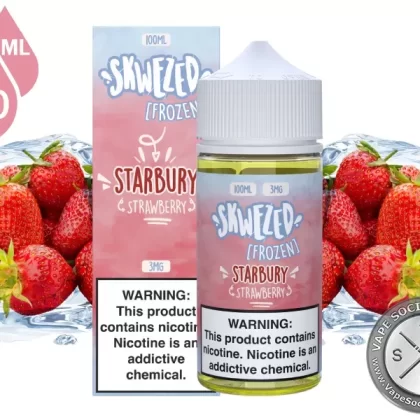Strawberry Iced SKWEZED 100ml