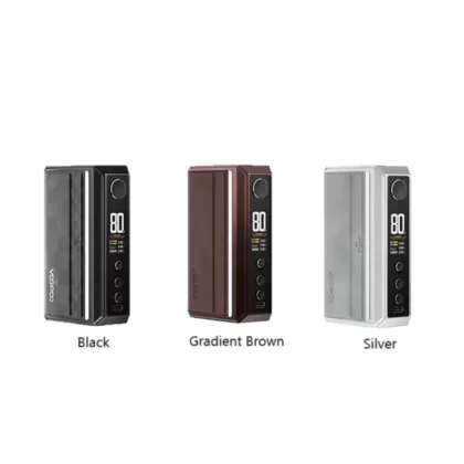 Voopoo Drag 5 Mod - Colour#Black>Gradient Brown>Silver (E1B04F)