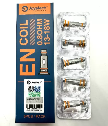 Joyetech EN replacement coils - 0.6ohm (13-20w) / 1pc, 0.8ohm (13-18w) / 1pc
