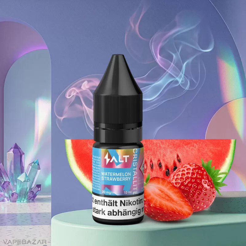 Salt Cristallite Liquid – Watermelon Strawberry - Vapebazar