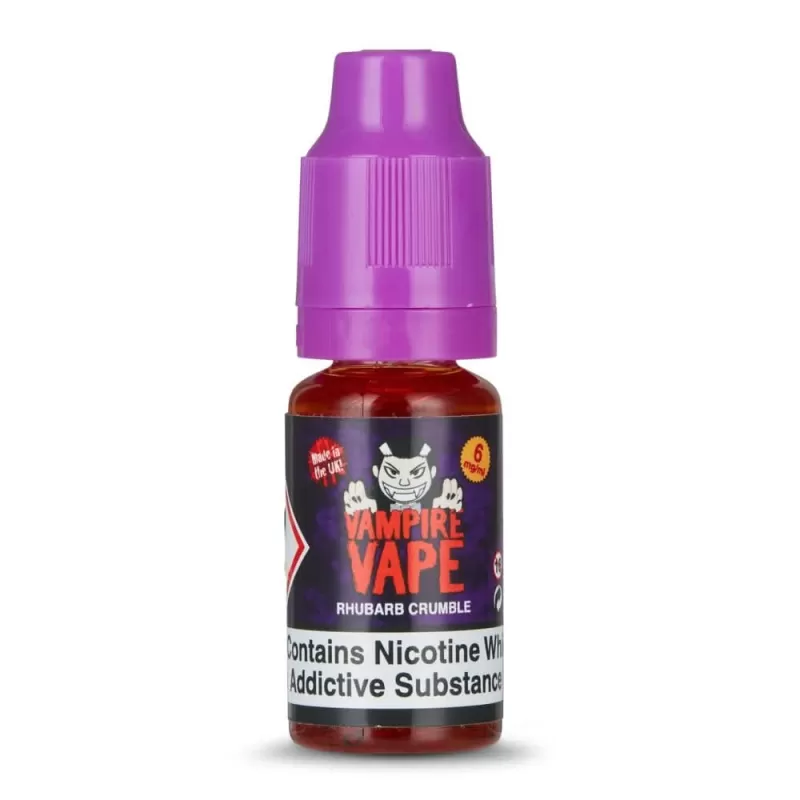 Rhubarb Crumble E-Liquid by Vampire Vape (10ml) - 6mg