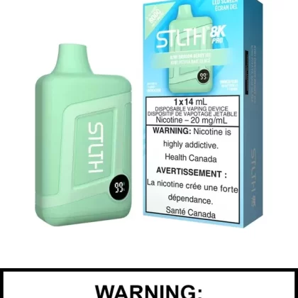 Kiwi Dragon Berry Ice STLTH 8K Pro Disposable Vape