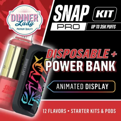 Dinner Lady Snap Pro 35K KIT - Sour Pink Dust - Skullvaping