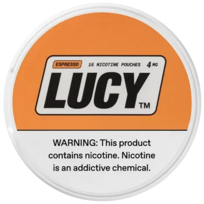 Lucy Nicotine Pouches – Espresso - Vape Product, Vape Product