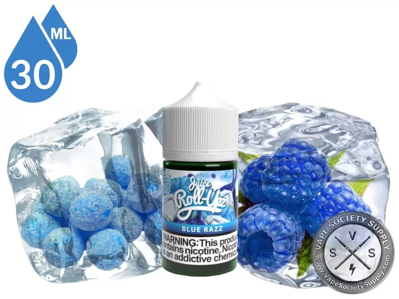Blue Raspberry Ice by Juice Roll Upz Salts 30ml
