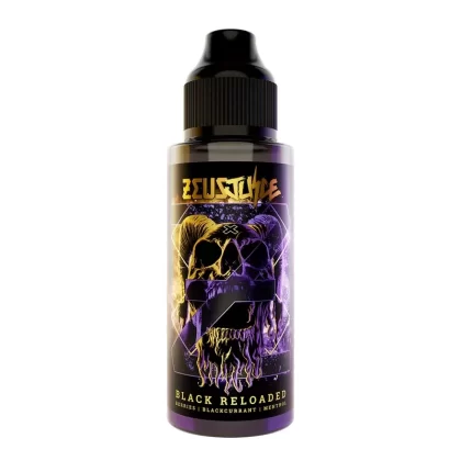 Black Reloaded Shortfill by Zeus Juice. – 100ml