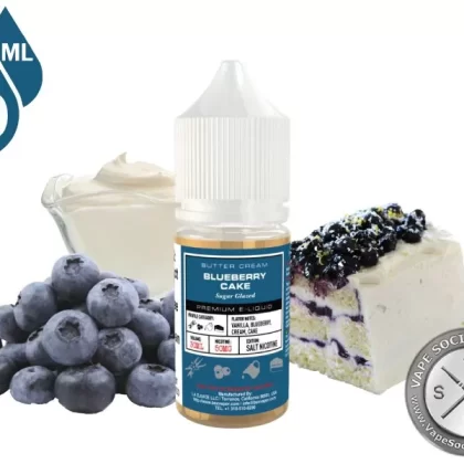 Blueberry Cake GLAS BSX VAPOR SALTS 30ml