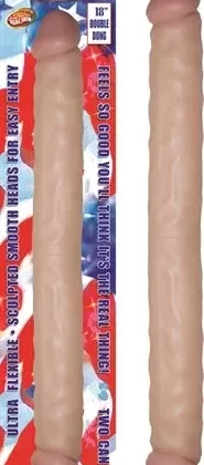 All American Whopper Double-Dong in Flesh