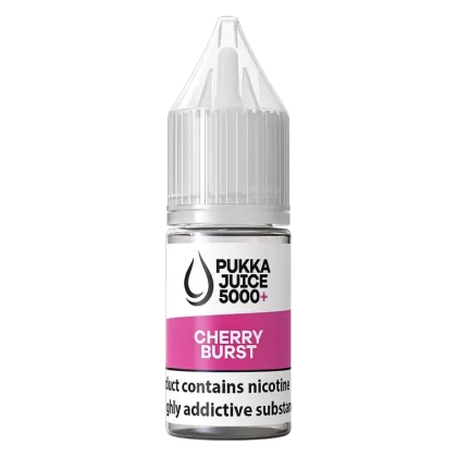 Pukka Juice 5000+ cherry Burst Nic Salt Vape Juice