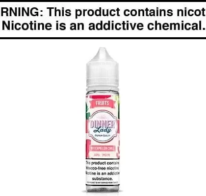 WATERMELON CHILL BY DINNER LADY 60ML - Vapejuice