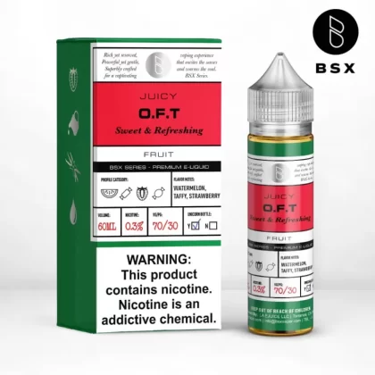 Glas BSX OFT eJuice - Vape Product; Vape Product, Vape Product
