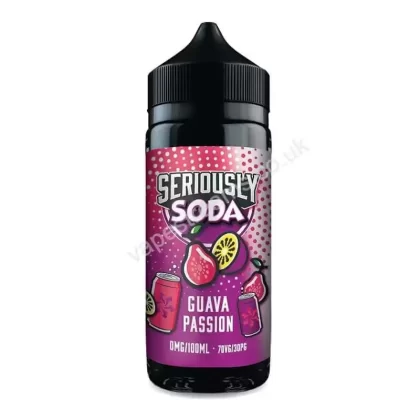 Doozy Seriously Soda Guava Passion E-liquid Shortfill - Vapestreams Co