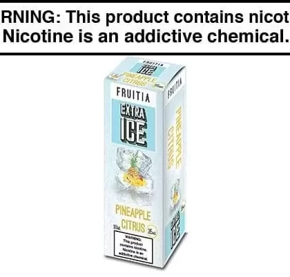 PINEAPPLE CITRUS BY FRUITIA EXTRA ICE SALTS 30ML - Vapejuice