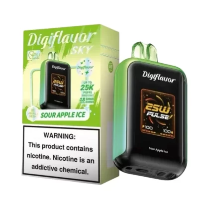 Sour Apple Ice – Geek Bar Digiflavor Sky 25000