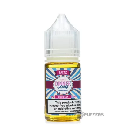 Dinner Lady Salts – Bubble Gum 30mL - Nicotine Strength#25mg>50mg