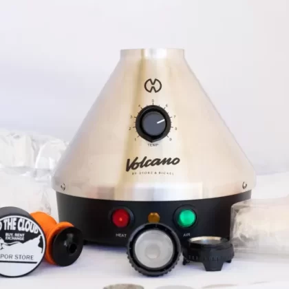 Refurbished Classic Volcano Vaporizer - Classic Silver, Limited Edition Gold