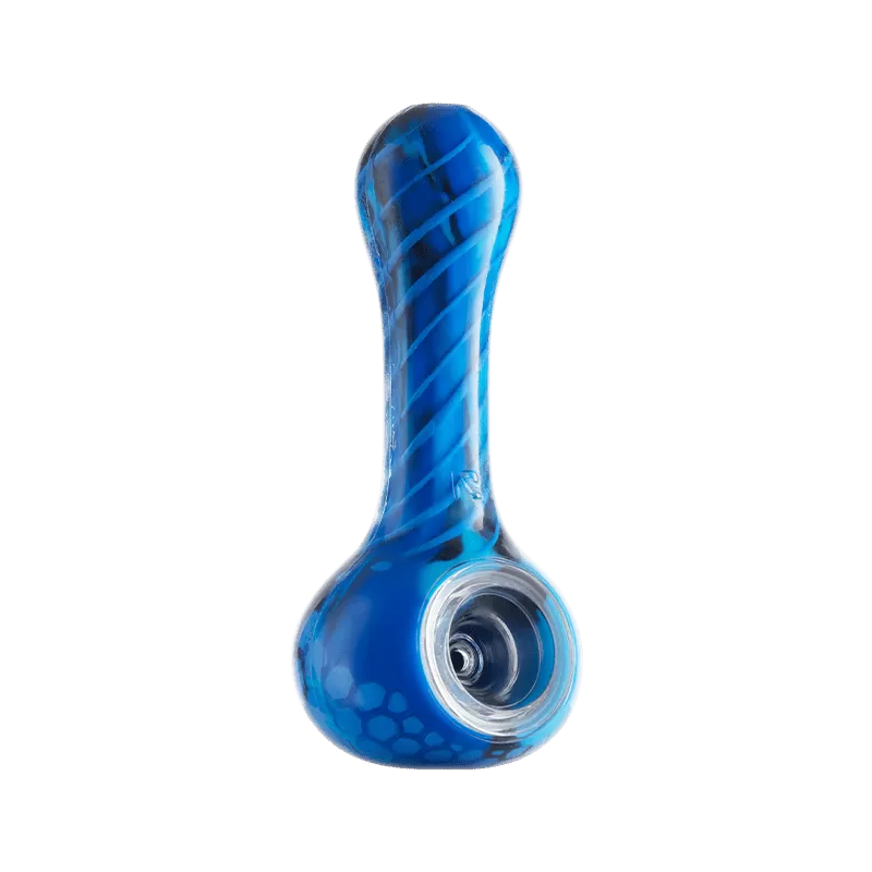 Eyce ORAFLEX Honeycomb Spoon Pipe - Green / Black / Yellow