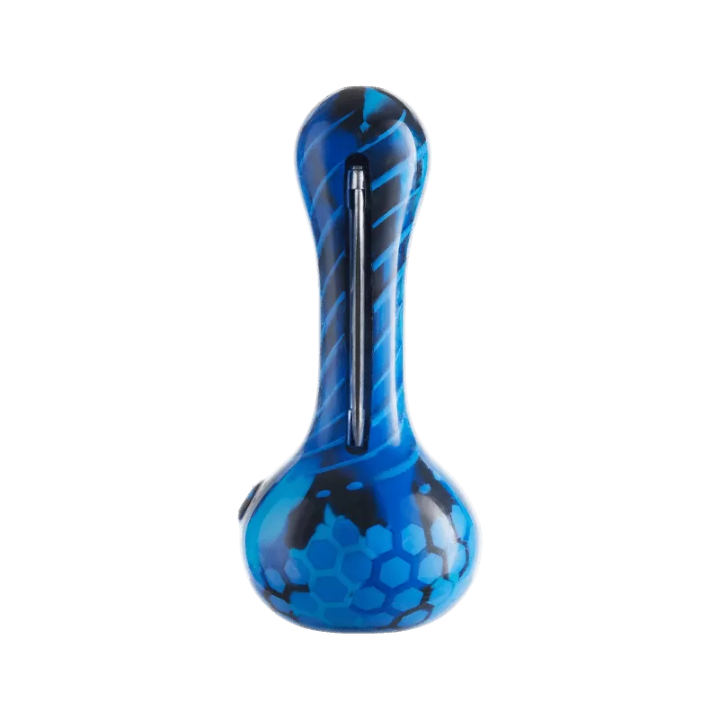Eyce ORAFLEX Honeycomb Spoon Pipe - Green / Black / Yellow - Image 3
