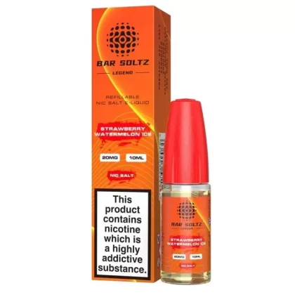 Strawberry Watermelon Ice Soltz Legend E-Liquids Nic Salts 10ml