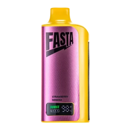 Strawberry Banana FASTA PLUGIN 18000 - Nicotine#50mg~Size#Single>5 Pack