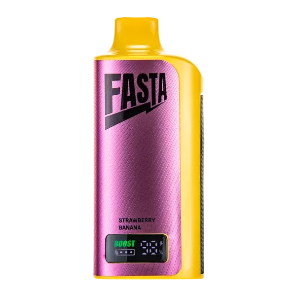 Strawberry Banana FASTA PLUGIN 18000 - Nicotine#50mg~Size#Single>5 Pack