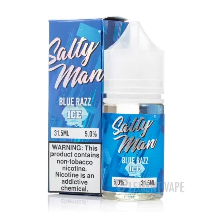 Blue Razz Ice – Salty Man – 31.5mL