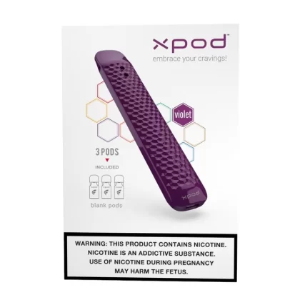 XPOD – Vape Pod Starter Kit – Violet