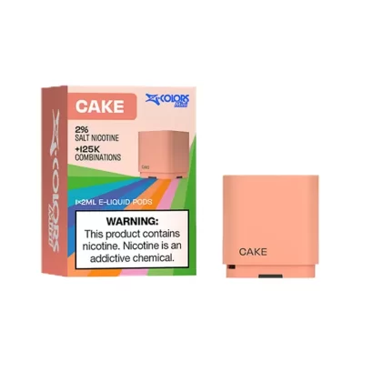 Zlabs Zcolors Mini Cake Pod - Nicotine Strength#Cake (CB7419)