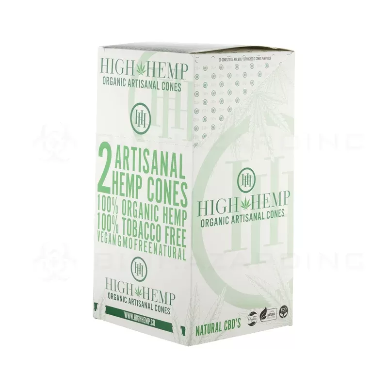 High Hemp | Artisanal Pre-Rolled Cones | 110mm – Original – 15 Count