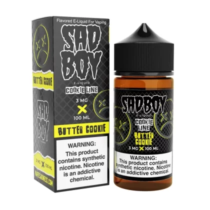 SADBOY E-Liquid - Butter Cookie 100ML - Cookie Line Series - 3MG
