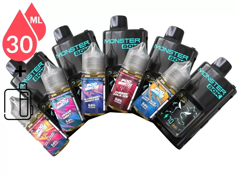 Pod Monster x SMOK 80K Refillable Disposable