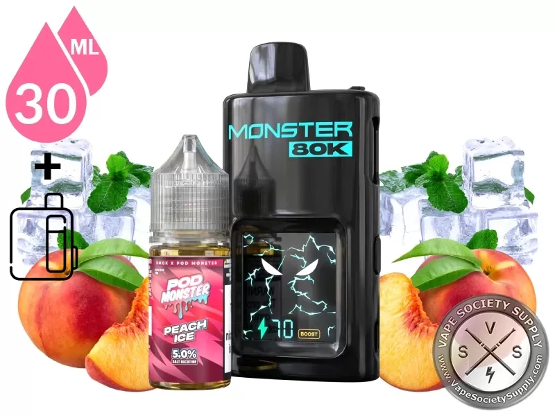 Pod Monster x SMOK 80K Refillable Disposable - Image 3