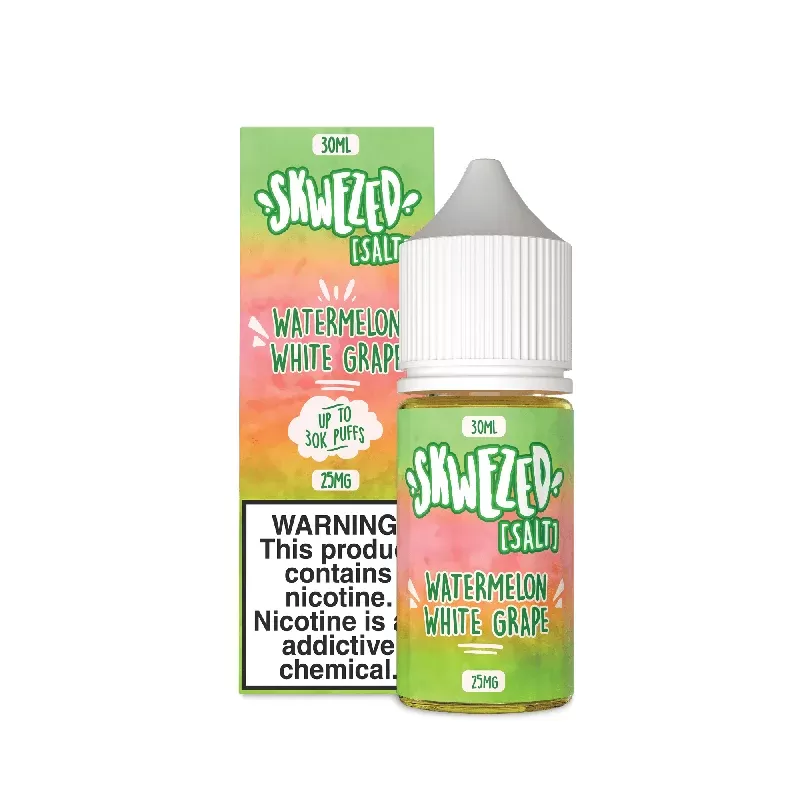 Watermelon White Grape (Sparkling Summer Rush) SALT – Skwezed – 30mL