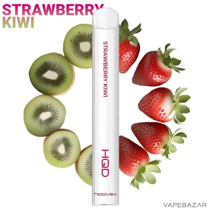 HQD Hoova + Einweg E-Zigarette – Strawberry Kiwi - 20mg/ml / 2ml / Blaubeere, Kiwi