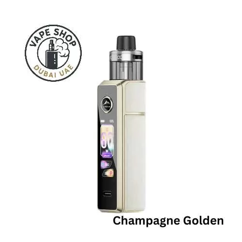 VooPoo Drag X3 Kit 80w In Dubai - Aurora Purple, Champagne Golden (EC6698) - Image 2