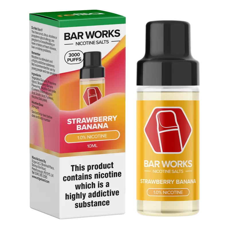 Strawberry Banana Nic Salt Refilla