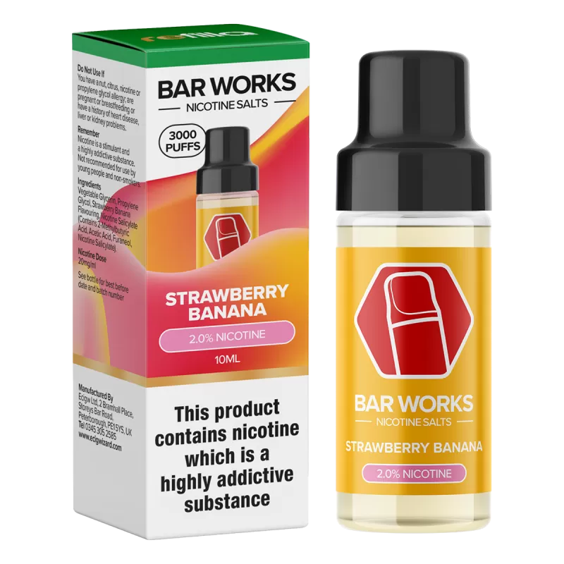 Strawberry Banana Nic Salt Refilla - Image 2