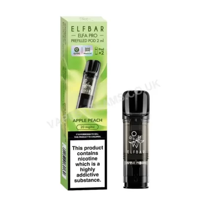 Elf Bar ELFA Pro Apple Peach Prefilled Pods - Vapestreams Co