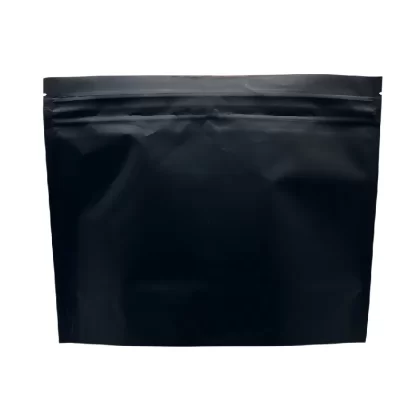 Bag King Child-Resistant Opaque Exit Bag | 12 x 9 in - Choose Color#Black>White~Choose Price Tier#Single Unit (Less Than Pack Qty)>Pack of 50 (Bulk Discount Pricing)