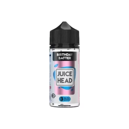 Juice Head – Birthday Batter – 100mL - Birthday Batter 3mg (D1C60A)