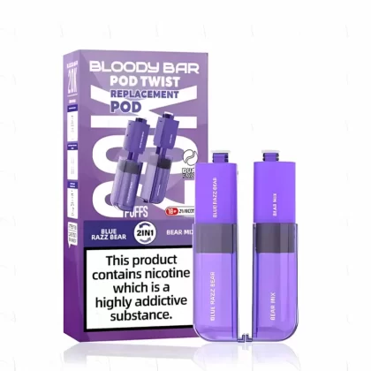 Bloody Bar Pod Twist 20K Prefilled Pods - Mr. Blue/ Blueberry Cherry Cranberry