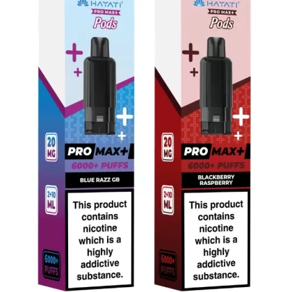 Hayati Pro Max Plus 6K Prefilled Pods - Blue Razz Cherry