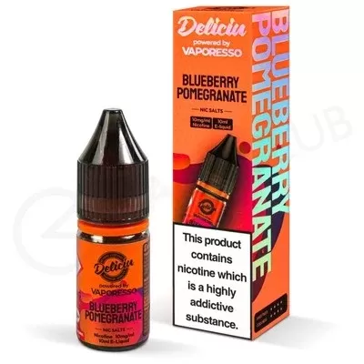 Blueberry Pomegranate Nic Salt E-Liquid by Deliciu - Ecigpremium