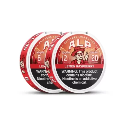 Alp Drifters Nicotine Pouches Lemon Raspberry