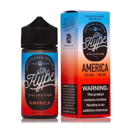 Sale $9.95 – The Hype America 100ml Vape Juicec