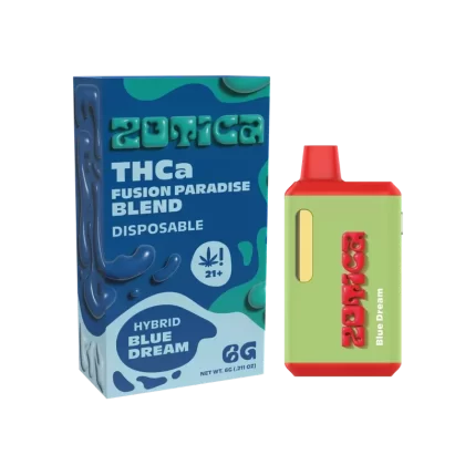 Zotica Green Hulk Blue Dream THC-A Vaporizer – 6000mg